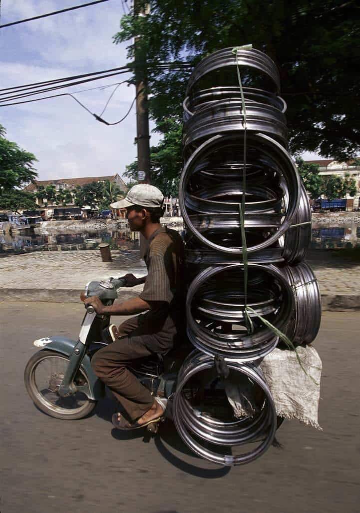 brommer in Vietnam