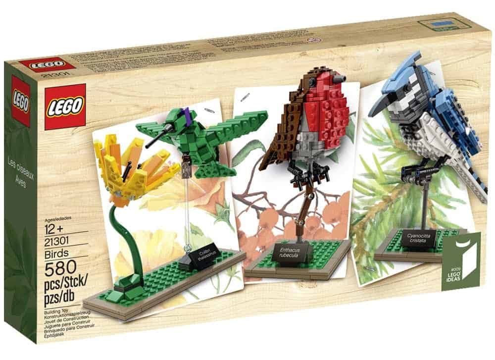 De vogels van Tom Poulsom zijn nu te koop als LEGO-set