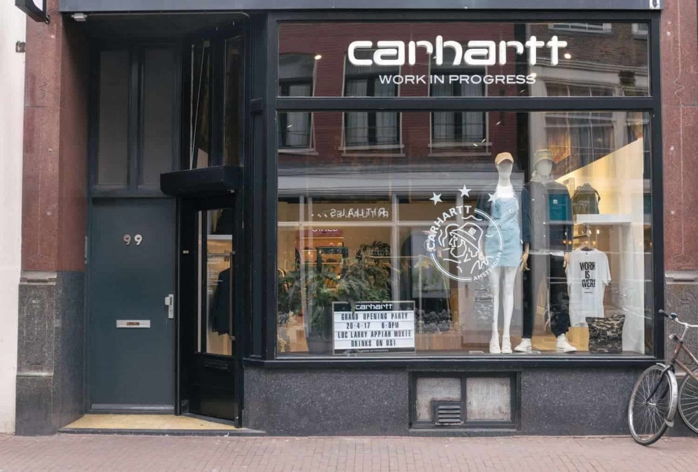 winkel van Carhartt WIP in Amsterdam
