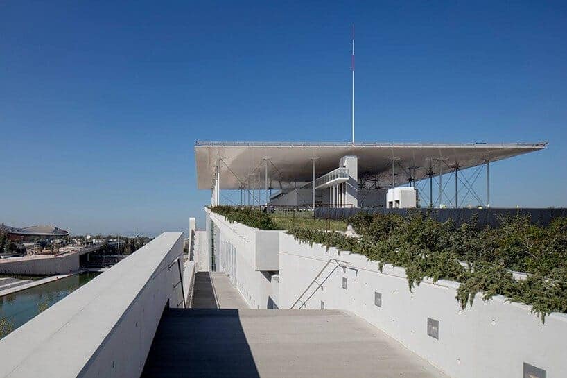 Stavros Niarchos Foundation Cultural Center in Athene door Renzo Piano / Foto : Yiorgis Yerolymbos