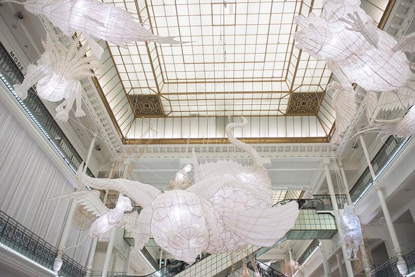 Ai Weiwei in warenhuis Le Bon Marché