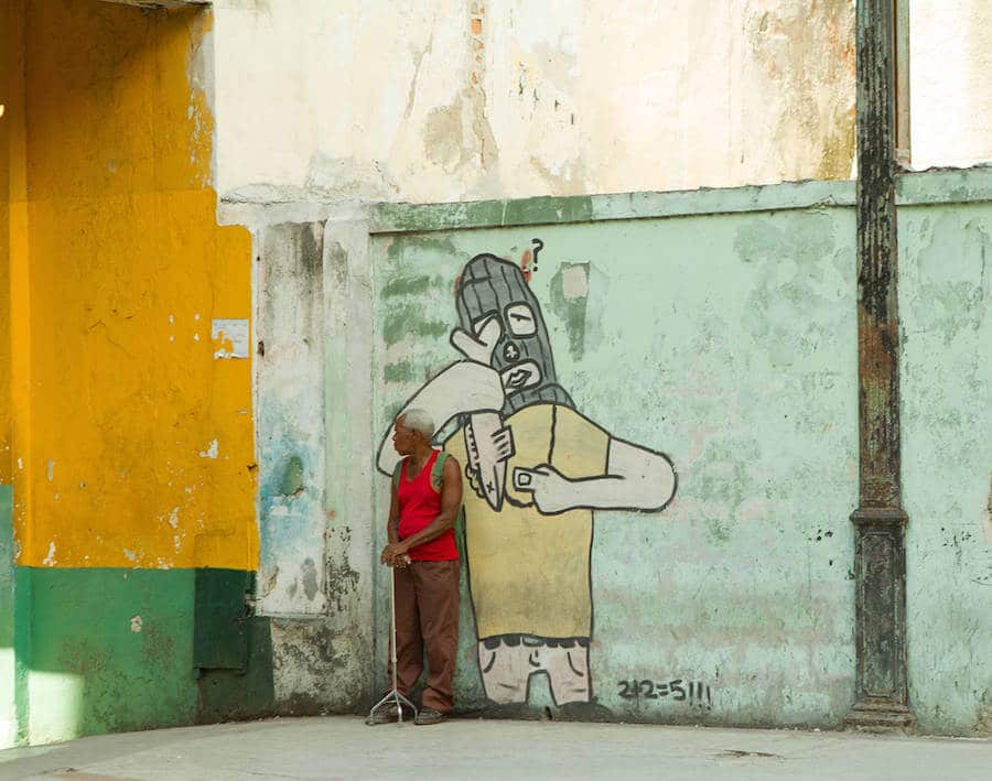 pastelkleuren in Cuba