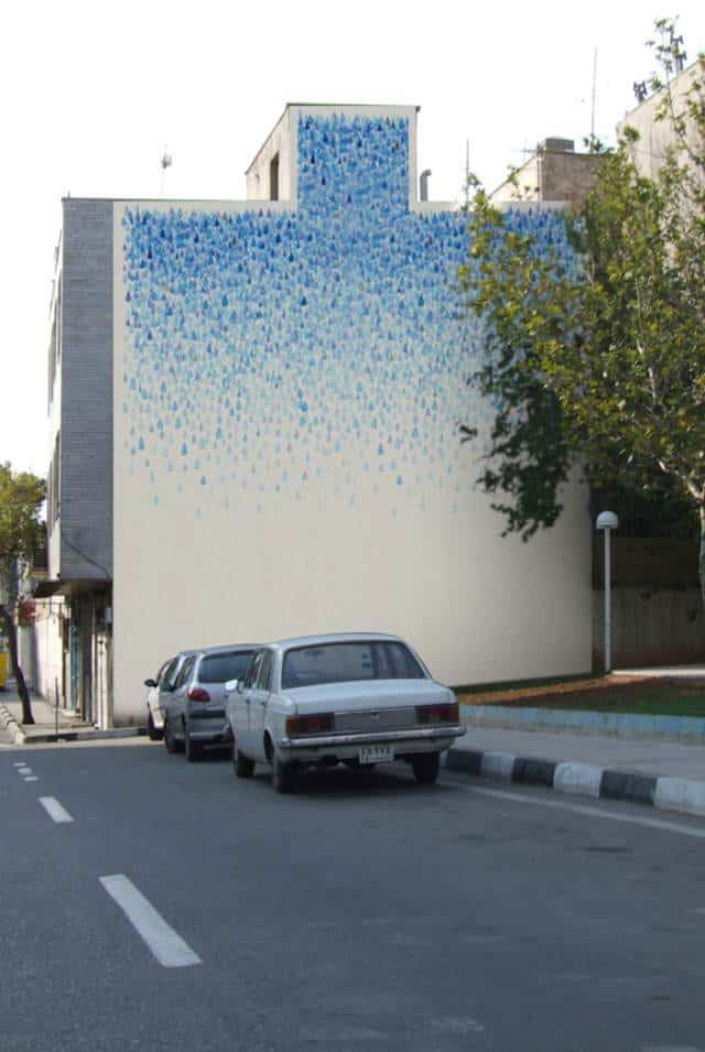 straatkunst in Iran