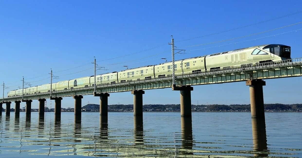 luxe treinreis door Japan