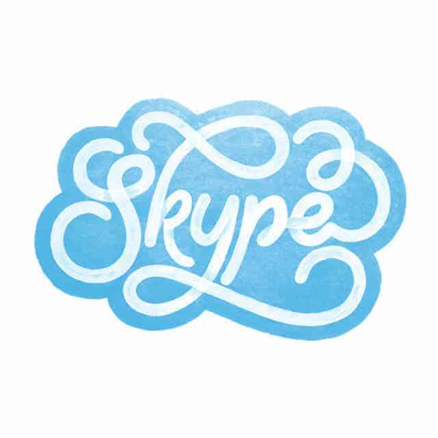 logo van Skype