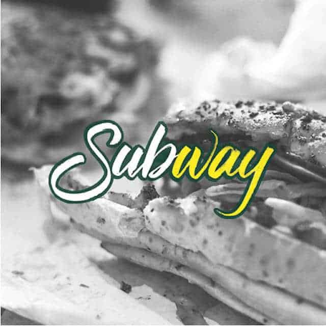 mooi logo van Subway
