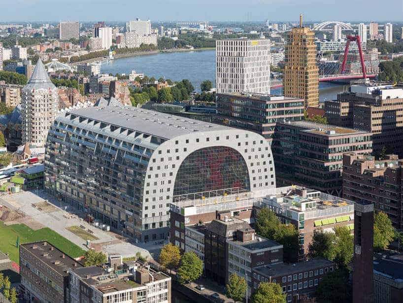 De Markthal in Rotterdam is open