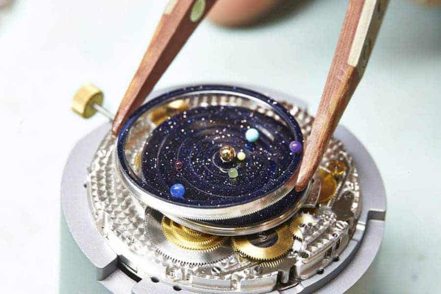 The Midnight Planetarium Timepiece