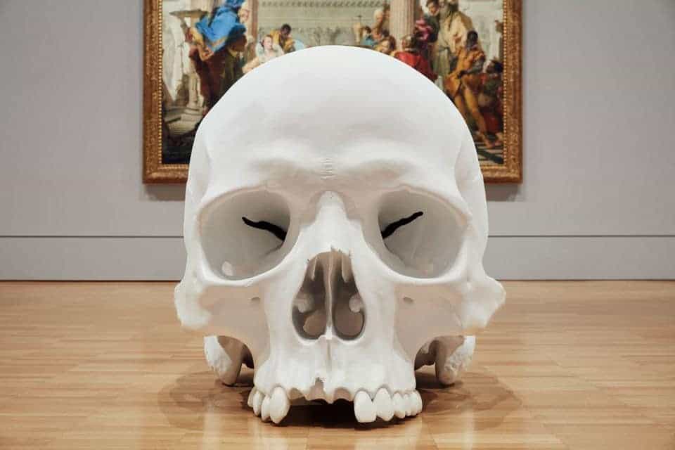 schedels van kunstenaar Ron Mueck