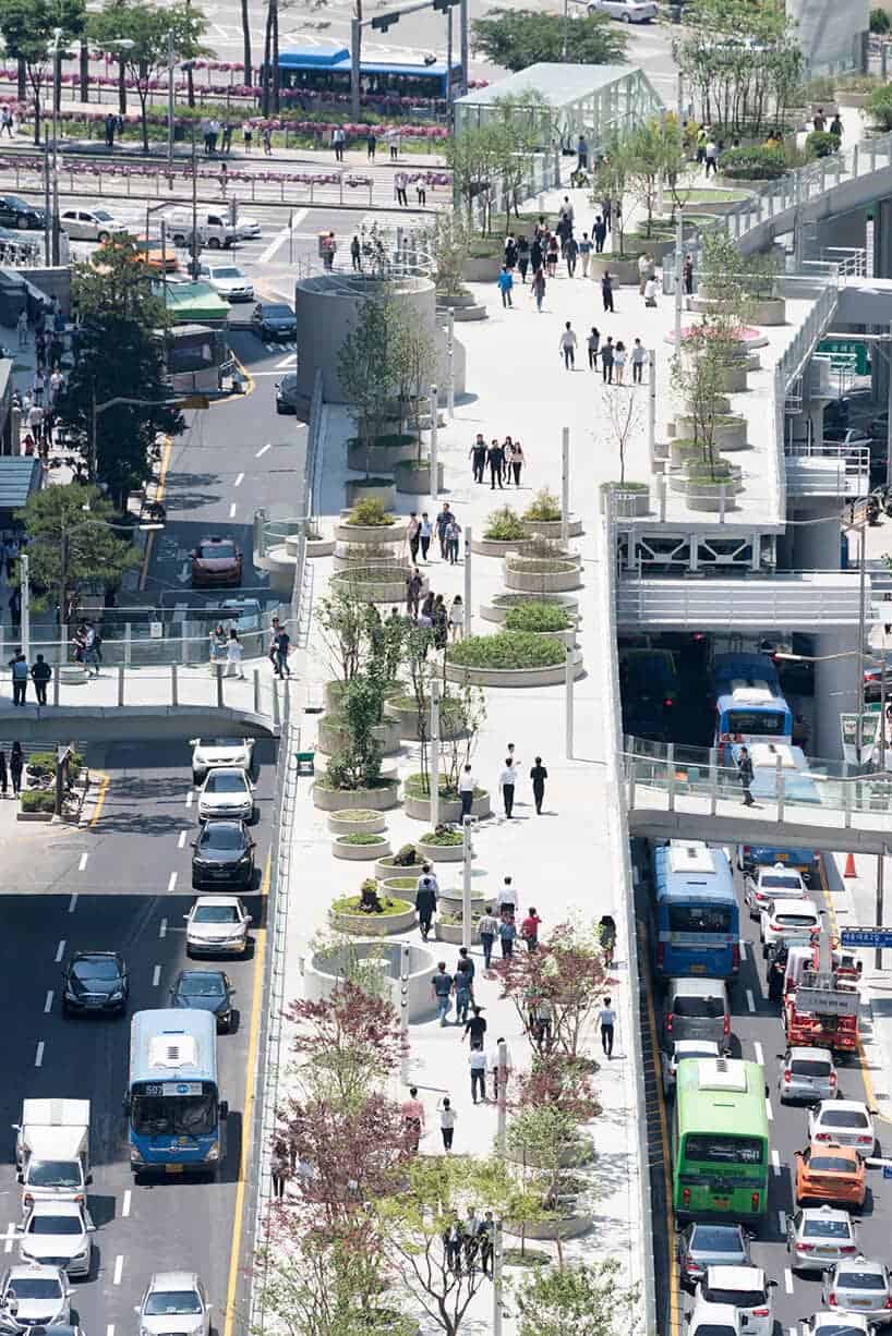 nieuw stadspark in Seoul