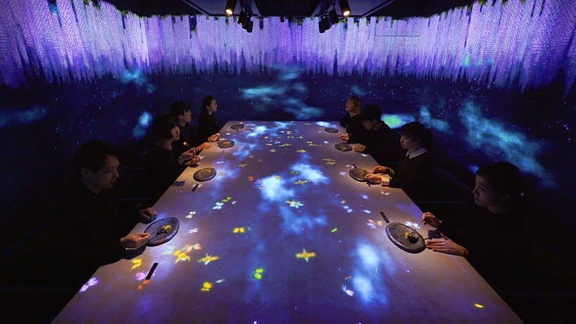interactief restaurant in Tokio