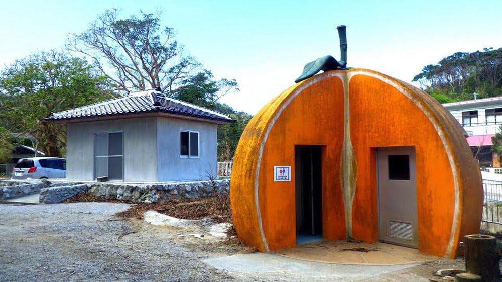 openbaar toilet in Okinawa