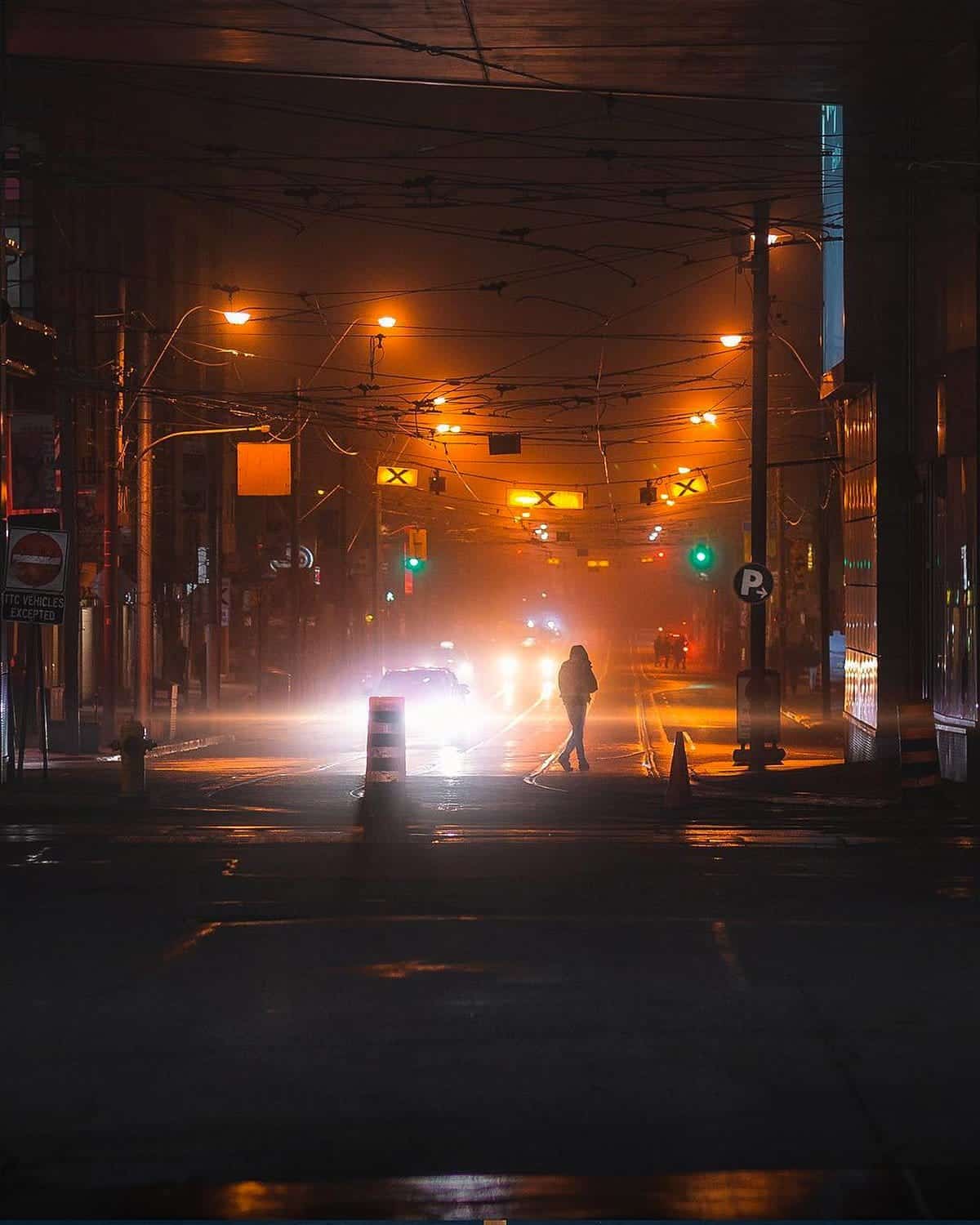 Nachtelijk Toronto