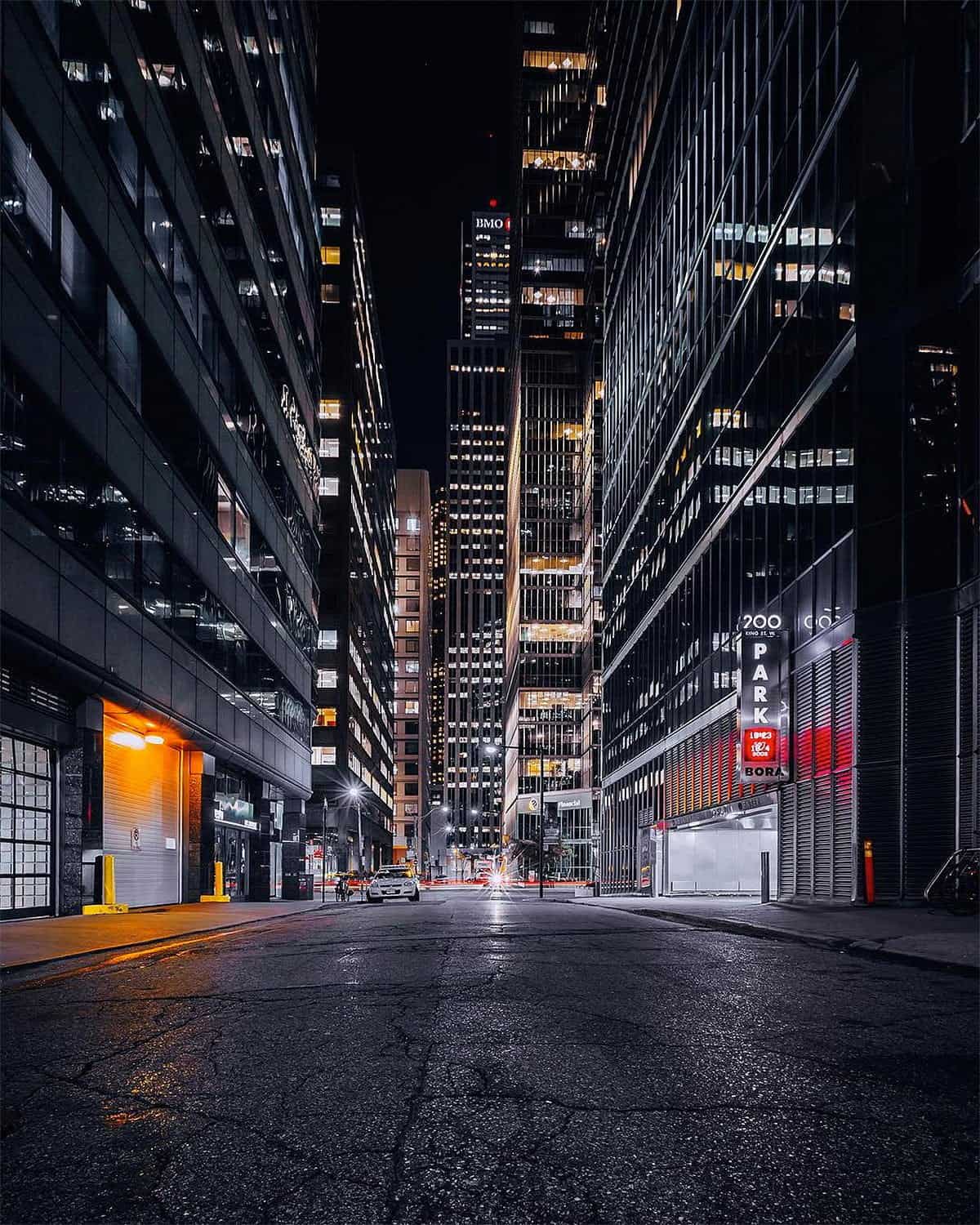 Nachtelijk Toronto