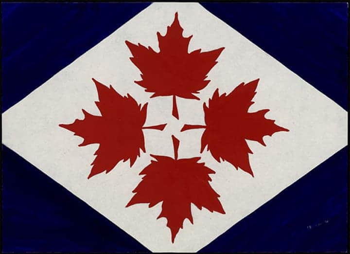 De vlag van Canada had er heel anders uit kunnen zien