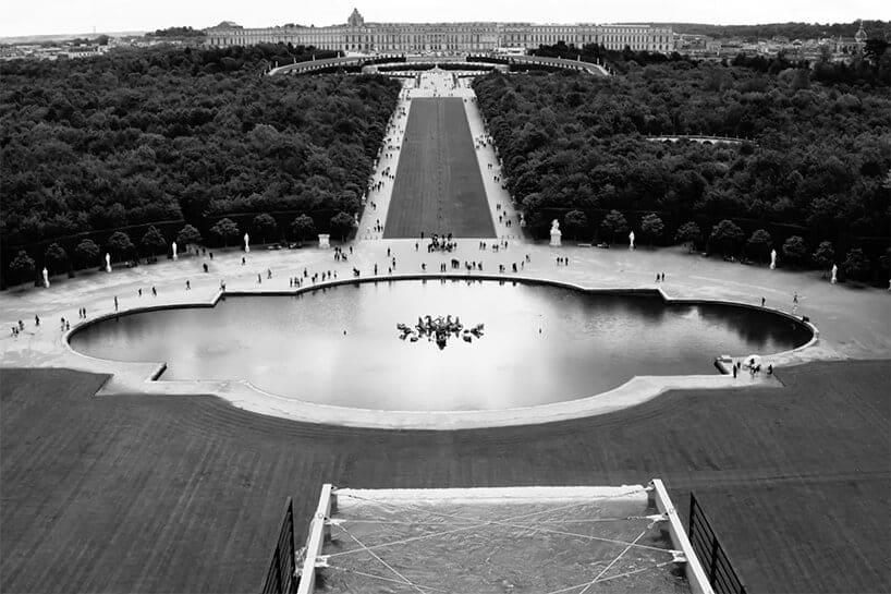 waterval van Olafur Eliasson in Versailles